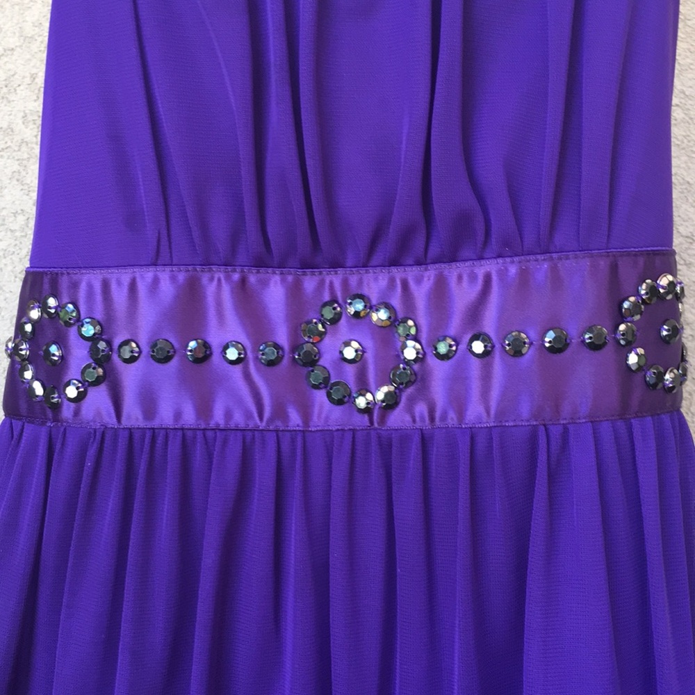 Amy’s Closet Deep Violet Formal Dress - Picture 2 of 7